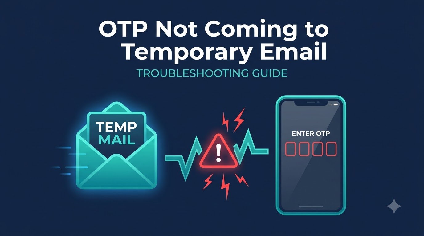 OTP Not Coming to Temporary Email